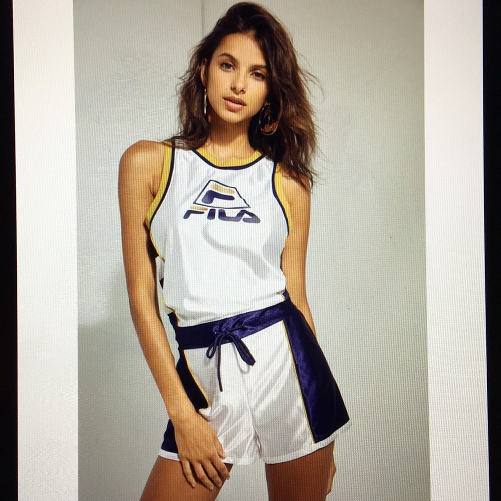 FILA + UO Basketball Drawstring Romper